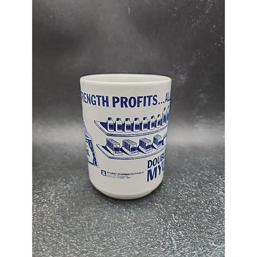 Stuart Pharmaceuticals Double Strength Mylanta II Large Coffee Mug England